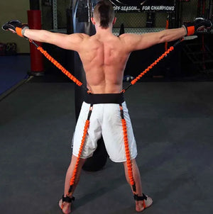 Taekwondo Crossfit Jump Resistance Bands, Boxing Equipment, Leg Arm Physical Power Strength, Explosive Force Training Belt