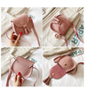 PU Leather Children Small Shoulder Bag Cute Princess Accessories Kids Coin Purse Handbags Cute Girls Baby Tassel Crossbody Bags