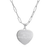 "We'll Be Alright" Necklace Stainless Steel Harry Heart Styles Pendant Jewelry Quality Gifts for Women Girls Fans