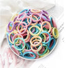 20/100pcs Kids High Elastic Hair Bands Girls Sweets Scrunchie Rubber Band for Children Hair Ties Headband Baby Hair Accessories