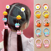 10Pcs/Set New Cute Cartoon Headbands Girls Elastic Hair Bands Hair Accessories for Kids Scrunchies Headwear Ornaments Gift