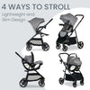 Willow Brook Baby Travel System, Infant Car Seat and Stroller Combo with Aspen Base, ClickTight Technology, RightSize System and