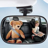 Car Back Seat Baby Kids View Mirror Universal Mini Safety Monitor Adjustable 360 Rotation 2 in 1 Auto Ornament Car Accessories