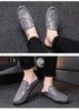 New 2023Half Shoes For Men Leather Half Slipper Slip On 3 Colors Flat Italian Style Fashion Driving Shoes Man Ciabatte