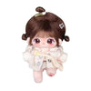 20cm Ismile Girl Cotton Doll Plush Kawaii Baby DIY Dress Up Set Soft Stuffed Figure Toys Collection Kid Birthday Halloween Gifts