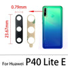 100% NEW For Huawei P50 P40 Lite 5G P40 Lite E P40 P30 Lite P20 Pro Back Rear Camera Glass Lens with Glue Replacement +Tool