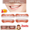 2set New Perfect Smile Veneers In Stock Teeth Whitening False Denture Bad Temporary Replacement Kit Safe Beauty Health Maquiagem