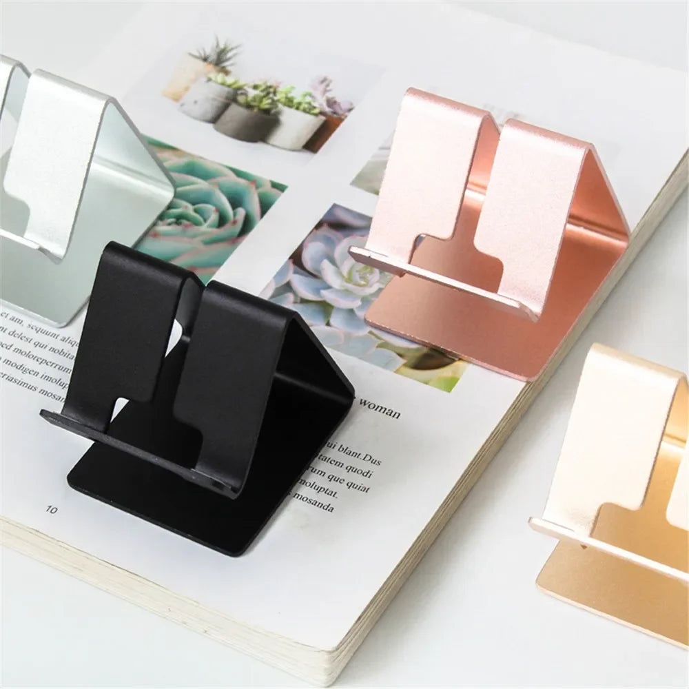 Luxury Tablet Mobile Phone Desktop Holder Phone Stand Display Stand Buisness Photocard Holder Office Organizer Desk Accessories