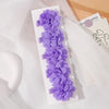 5/3Pcs Children Handmade Chiffon Petals Poppy Flower Hair Clips Rolled Rose Fabric Hair Flowers for Kids Girls Hair Accessories
