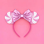 Load image into Gallery viewer, Merry Christmas Mickey Mouse Ears Headband Disney Girl Hair Accessories For Women Candy Cane Hairband Kids Xmas Headwear
