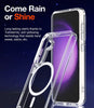 Magnetic For Samsung Galaxy S24 23 22 FE Plus Ultra A54 A34 A14 A25 A24 A13 A15 A05S Clear Case with Shock Absorption Technology