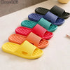 Summer Slippers Men Thick Sole Beach Slides Women Bathroom Anti-Slip Slipper Soft Sandals Fashion Flip-Flops Ultra-Light Shoes