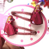 2Pcs Cartoon Princess Disney Mermaid Ariel Shine Hair Clips BB Clips Kids Hairpins Girls Hair Accessories Baby Headdress Gift