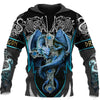 Black White Tattoo Dragon 3D Printed Men Hooded Hoodies Lion King Sweatshirt Unisex Streetwear Pullover Casual Jacket Tracksuits