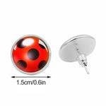 Load image into Gallery viewer, 1 Pair Ear Studs Cute Earrings Wife Girlfriends Birthday Anniversary Girls Jewelry Gifts Decoration Accessories
