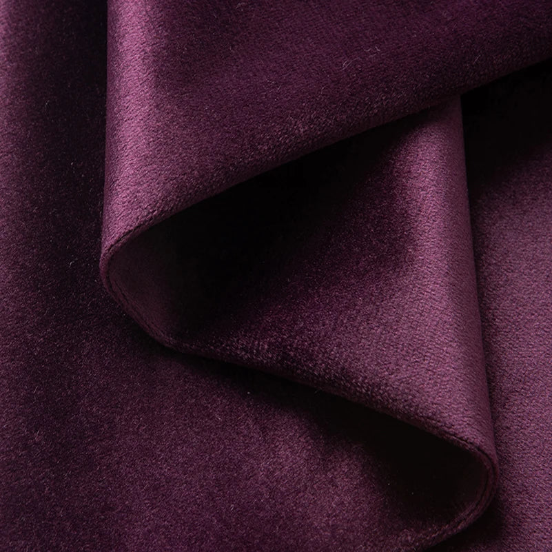 Home Decor Fabric Velvet for Furniture Decoration Accessories Drapery Upholstery by Half Meter