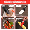 Food Tong Stainless Steel Kitchen Tongs Silicone Nylon Non-Slip Cooking Clip Clamp BBQ Salad Tools Grill Kitchen Accessories