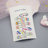 10pcs Children Hair Pin Dot Simple Colorful Hair Clips for Girls Princess Sweet Headwear Girls Kids Hair Accessories