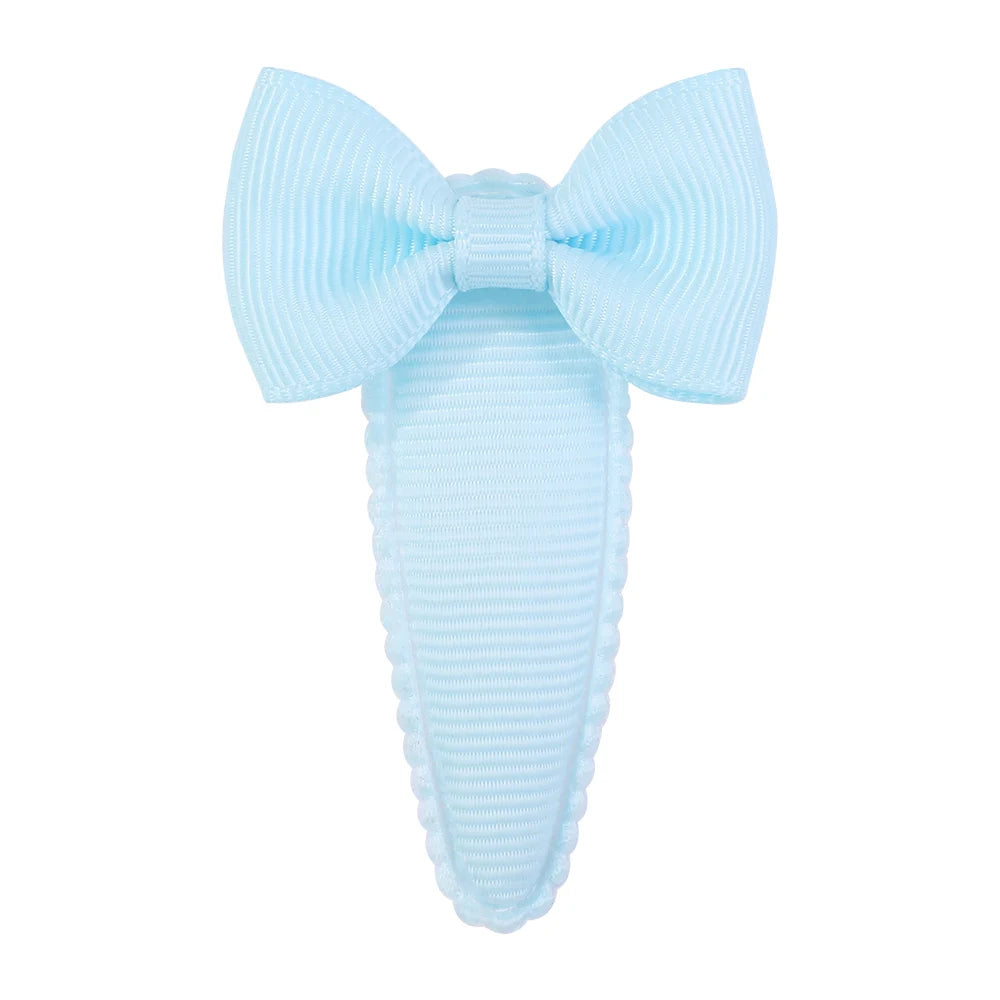 2Pcs Bow Flowers Hair Clip Girl Cute Hair Bands Kids Hair Accessories Handmade Cloth Headwear Hairpins Barrettes Headdress Gift