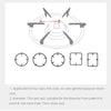 SHIMOYAMA Iron Gas Stove Cooker Plate Coffee Moka Pot Stand Kitchen Stovetop Reducer Ring Holder Durable Coffee Maker Shelf