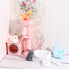 Dollhouse Furniture Cute Kids Toys for Barbies Miniature Accessories Pet House Dogs Medical Treatment DIY Birthday Gift