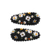 6Pcs Kids Mini Print Waterdrop Shape BB Hair Clip Cute Hair Accessories Hairpin Side Girls Hairgrip Barrette Children Headwear