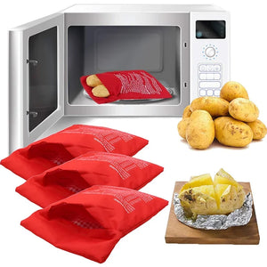 Microwave Oven Potato Cooker Bag Baked Potato Microwave Cooking Potato Quick Fast Kitchen Accessories