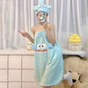 Sanrio Fashionable Cute Clown Fish Blue Shower Cap Bath Towel Home Bath Accessories