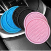 Black Car Auto Cup Holder PVC Anti Slip Insert Coasters Pads Interior Accessories Universal Fits Perfectly For Most Cups Cup Mat