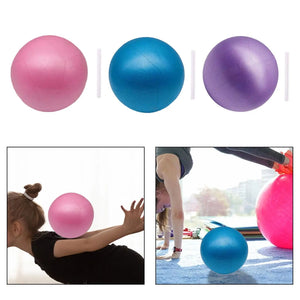 Small Pilates Ball PVC 15cm Anti Burst Fitness Yoga Ball Gymnastics Ball for Stretching Working Out Core Training Gymnastics