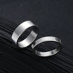 Load image into Gallery viewer, 2024 New Simple Stainless Steel Silver Color Jewelry Sets for Men Unisex Punk Vintage Smooth Ring Necklace Bracelet Set Gifts
