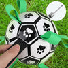 Dog Toys Interactive Pet Football Toys with Grab Tabs Dog Paw Outdoor Training Soccer Balls Pet Bite Chew Toys Dog Accessories