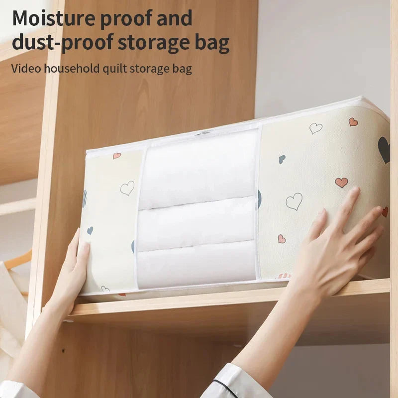 Quilt Storage Bag Multi-functional Dustproof Moistureproof Large-capacity Clothes Storage Bag Home Moving Organising Bag