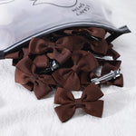 Load image into Gallery viewer, 5/15/20Pcs/Set Solid Hairpins for Baby Grosgrain Ribbon Bows Hair Clips Boutique Handmade Headwear Girls Kids Hair Accessories
