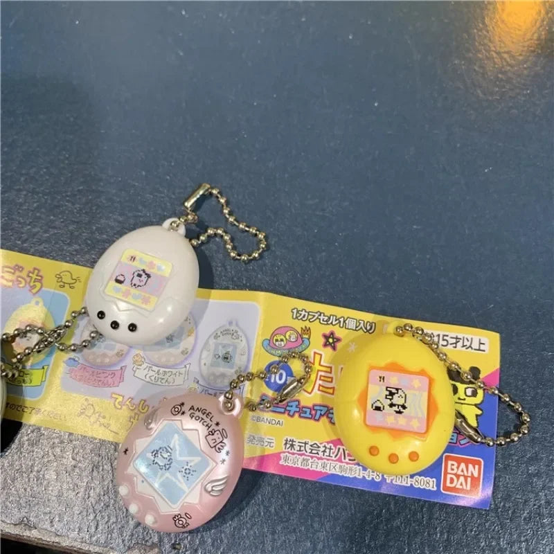 Tamagotchi Fugyre Cartoon Doll Electronic Pet Machine Bag Pendant Mini Doll Ornaments Accessories Toy