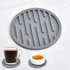Food Grade Silicone Cup Coaster Tabletop Protection Slip Insulation Pad Glass Cup Mat Hot Drink Holder Home Kitchen Accessories