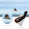 Universal 8X 12X 20X Cell Phone Clip Lens Zoom Telescope Wide Angle Fish Eye Macro Lens for Xiaomi 14 iPhone 15 Samsung Oneplus