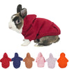 Pet Autumn Winter Warm Sweater Bunny Pocket Two-legged Clothes Lapin Puppy Adult Rabbit Accessories Small Pet Supplies