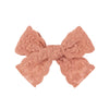 1pcs Embroidery Bowknot Safe Hair Clips for Girls Boutique Bows Hairpins Cute Barrettes Headwear Kids Baby Hair Accessories