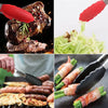 3pcs PP Food Tong Vegetable Clip Kitchen Tongs Non-slip Cooking Clip Clamp BBQ Salad Tools Silicone Grill Kitchen Accessories