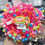 Load image into Gallery viewer, Red Cherry Baby Hair Bands Cute Girls Elastic Ponytail Holder Ties Heaband Kids Headwear Ropes Scrunchie Hair Accessories
