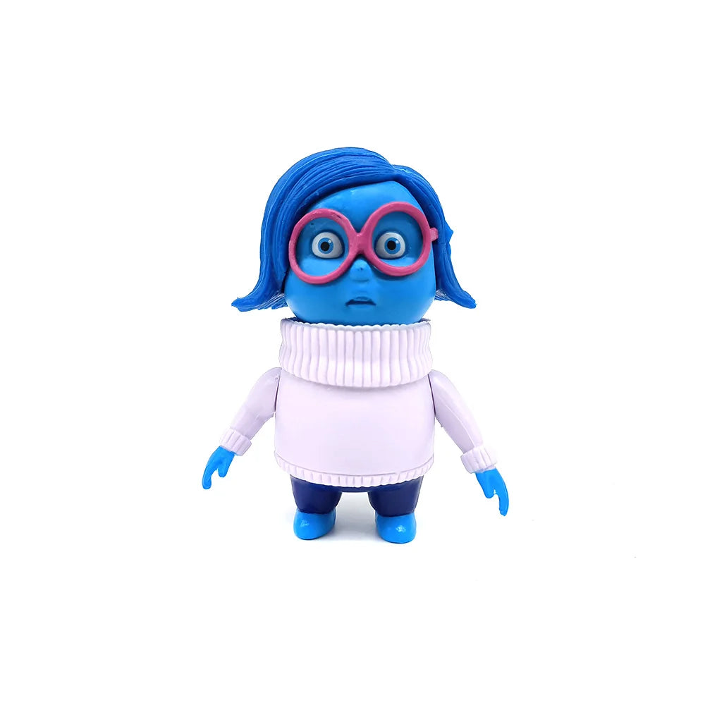 Inside Out 2 Figure Anime Joy Sadness Angry Action Figurine Fear Disgust Kits Collection Model Toy Gift In Stock