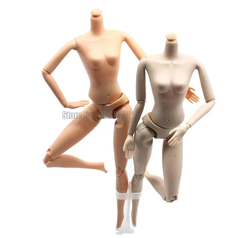 26cm Doll Nude Body 11 12 14 Joints Doll Naked Body Moveable Doll Body For 1/6 Doll Body For Girls Toys