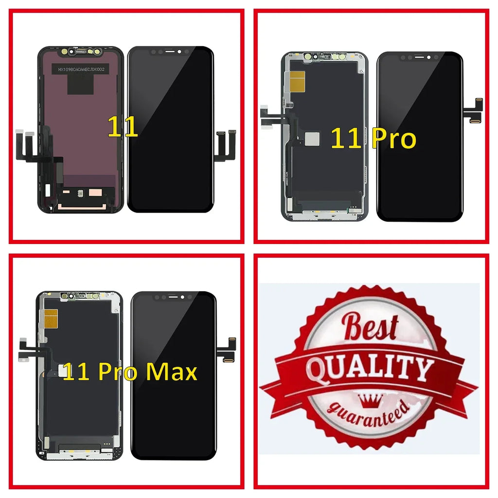 DD OLED 1 Piece Replacement Touch Digitizer Display LCD For iPhone  12 13 14  Pro Max 15 Pro OLED Screen Assembly