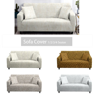 Lattice Sofa Cover  Combination Corner Sofa Cover Chair Protective Living Room Geometry Sofa Cover