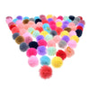 40PCS Pet Dog Hair Accessories Samll dog Puppy Cat Hair Bows Round Lace Bows rubber bands Pet Grooming products  2CM