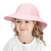 Summer Mesh Shawl Hat for Baby UV Protection Kids Bucket Hats with Windproof Rope Adjustable Light Breathable Beach Accessories