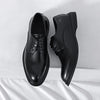 New Classic Mens Oxford Dress Shoes Black Gray Brown Genuine Leather Calfskin Men's Shoes Handmade Lace Up Formal Wedding Shoes