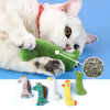 Catnip Toy Cat Toys Interactive Plush Thumb Pillow Cat Kitten Toy Mini Teeth Grinding Catnip Toys Protect Mouth Pets Accessories