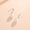 Fanqieliu 925 Silver Needle Fashion Jewelry Pearl Drop Earrings For Lady New FQL23508